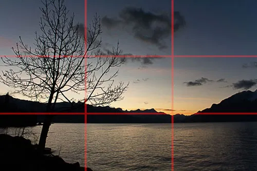 Composition : la r&egrave;gles des tiers en photographie
